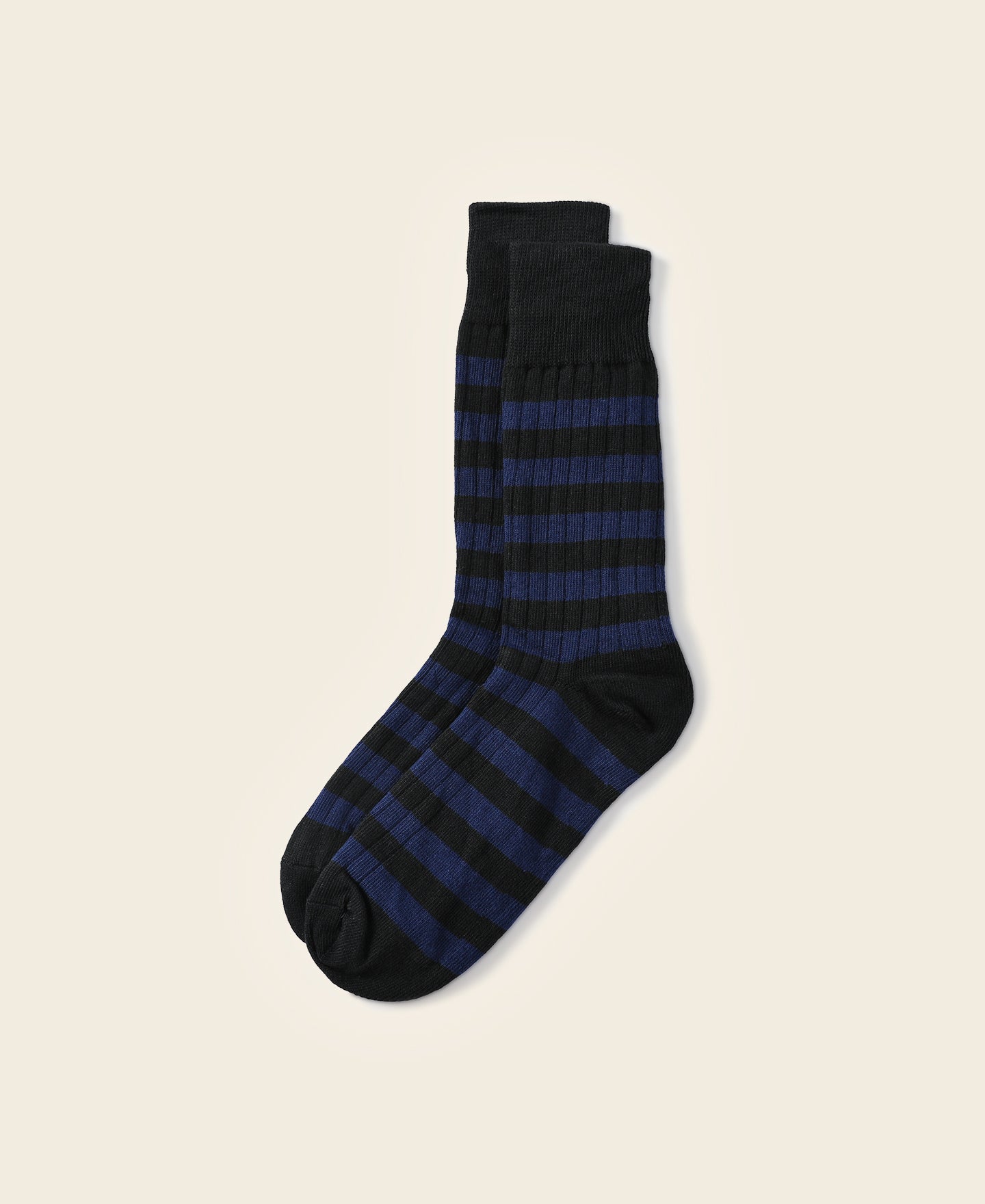 Retro Striped Cotton Socks