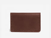 No. 427 Bi-Fold Card Case, Hickory