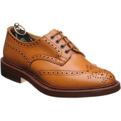 Trickers Bourton mens brogues in acorn calf
