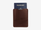 No. 607 Passport Sleeve, Hickory