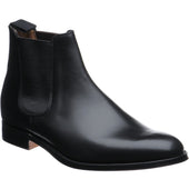 Cheaney Threadneedle mens Chelsea boots in black calf