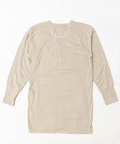 Belafonte Ragtime Clothing Sureki Placket Henleyneck Rakuda