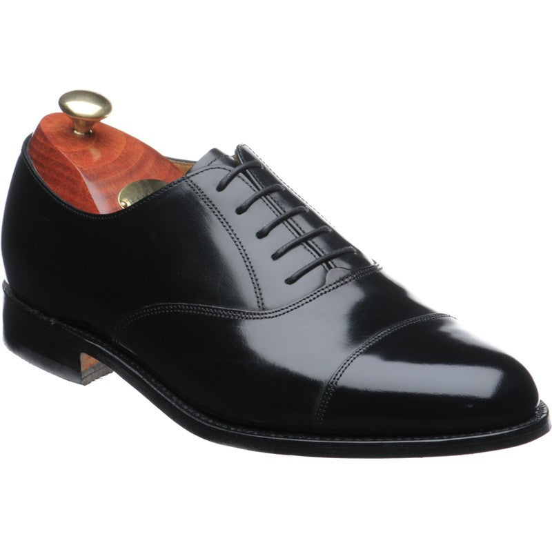 Barker Arnold mens Oxfords in black polished