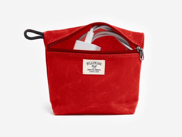 No. 302 Standard Issue Cable Pouch, Red