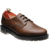 Wildsmith Model Gibson mens rubber-soled Derby shoes in brown gaucho crazy