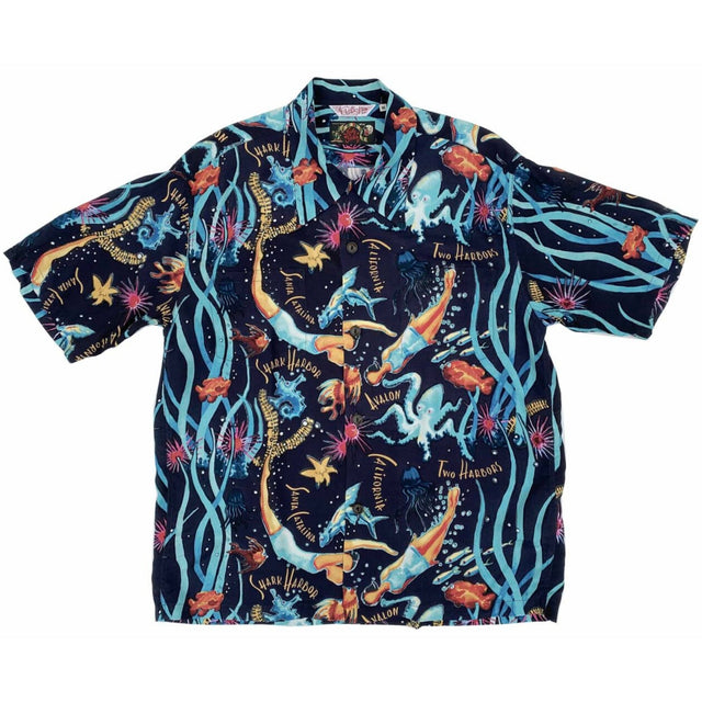 Rock 'N' Roll Shirt "Catalina" - Black