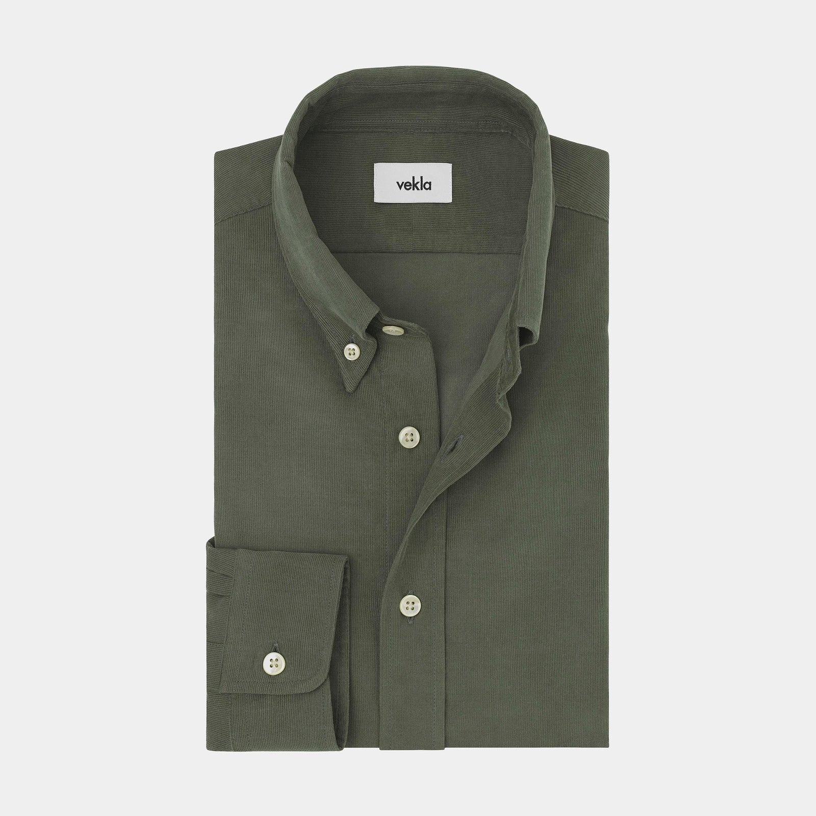 The Corduroy Shirt Green