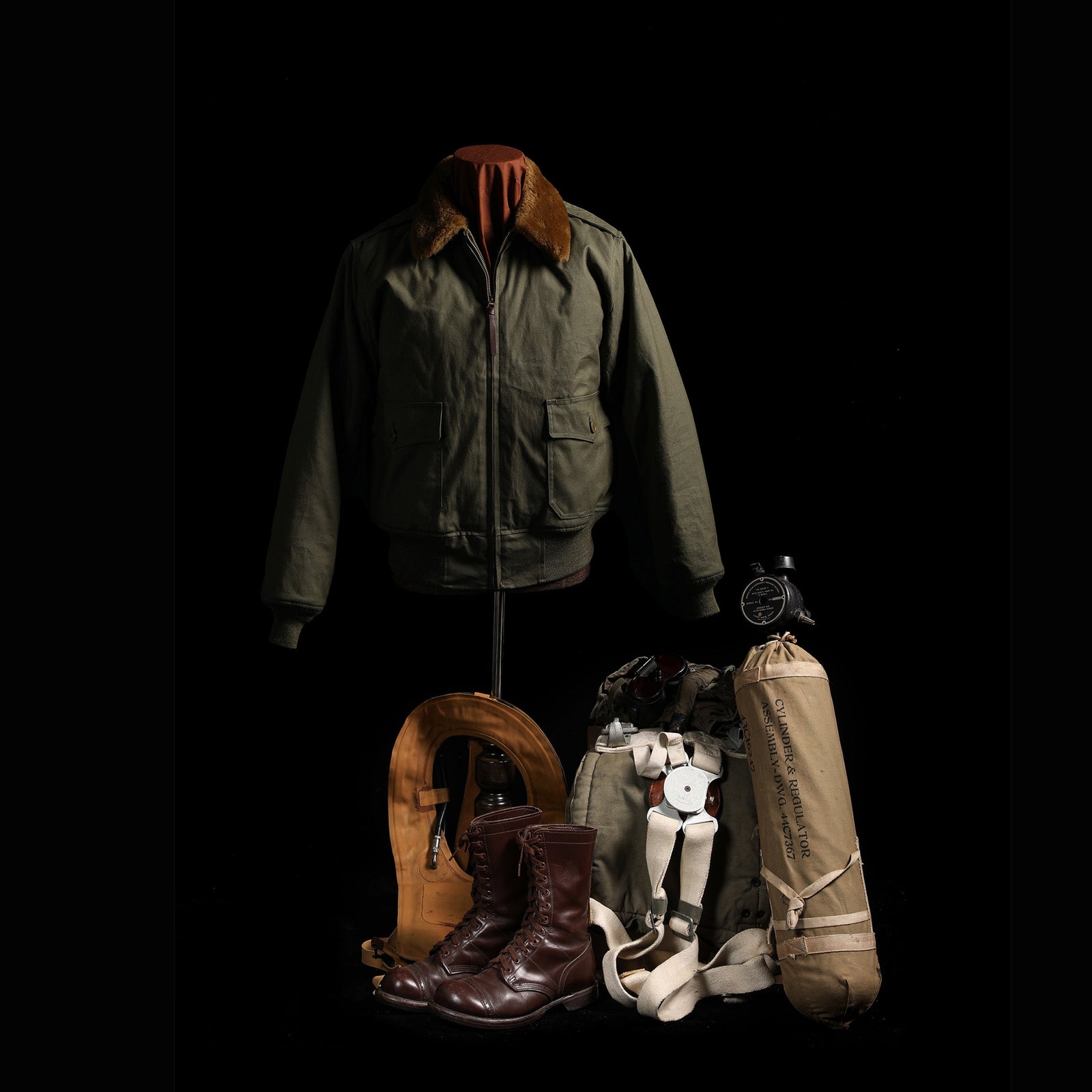 B 10 Flight Jacket Factory Legacy Fur Collar