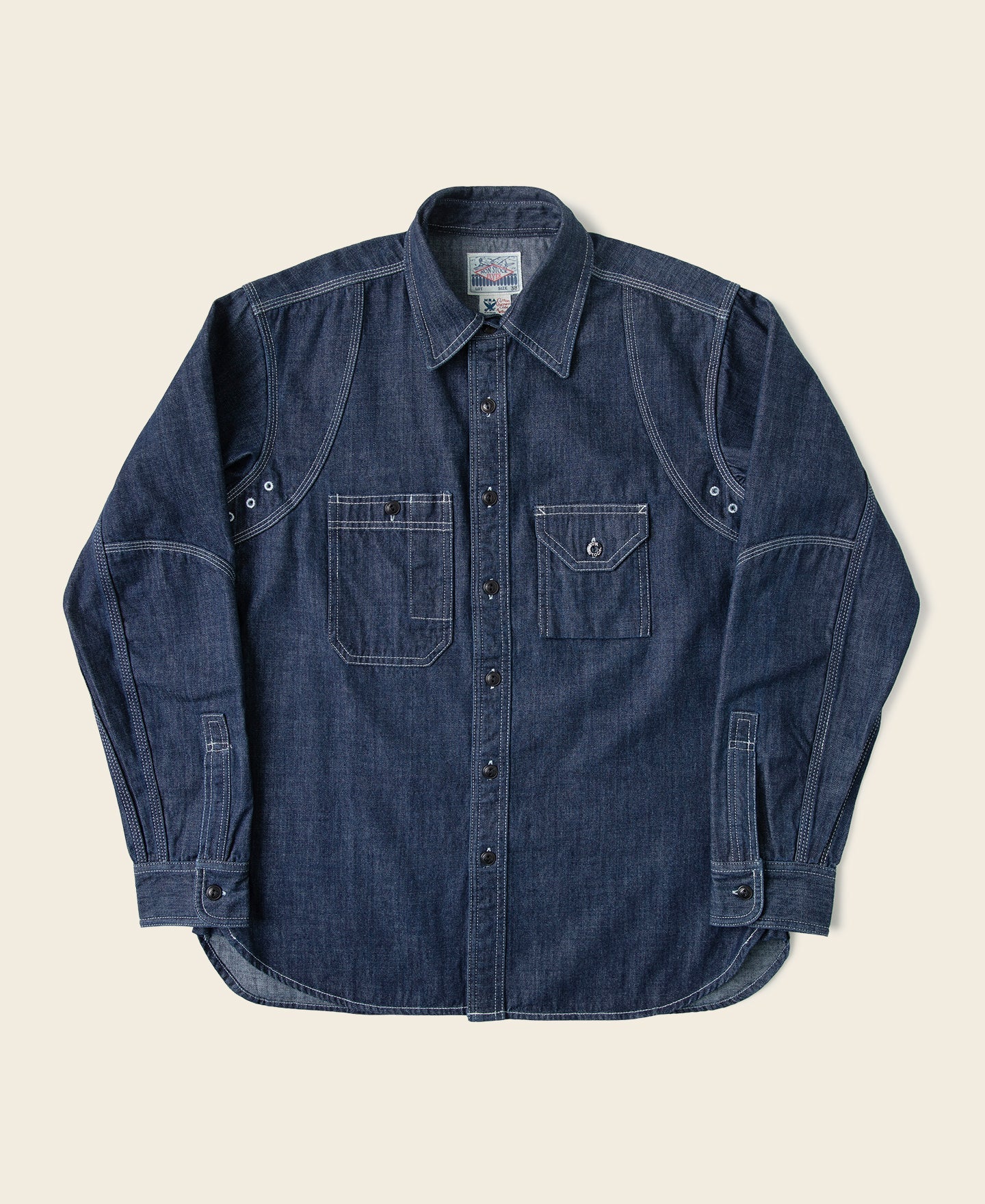 1933 Cigarette Pocket Denim Work Shirt