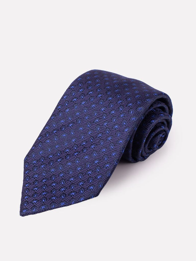 Benjamin Disraeli Tie – Navy / Blue