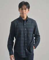 Casual Cotton Flannel Black Watch