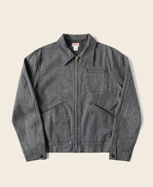 Covert Salt & Pepper Cossack Jacket