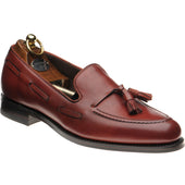 Herring Ascot II mens hybrid-soled tasselled loafers in pecan calf