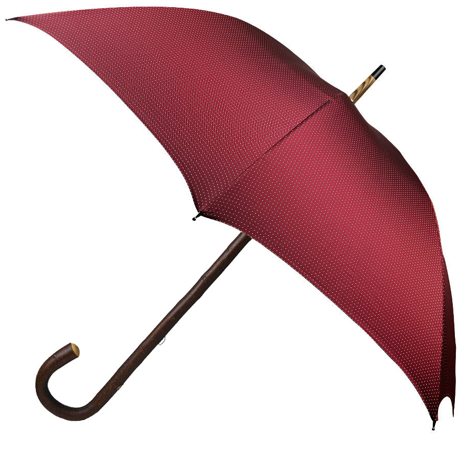 Shibumi X Mario Talarico Umbrella Burgundy Dots Cherry