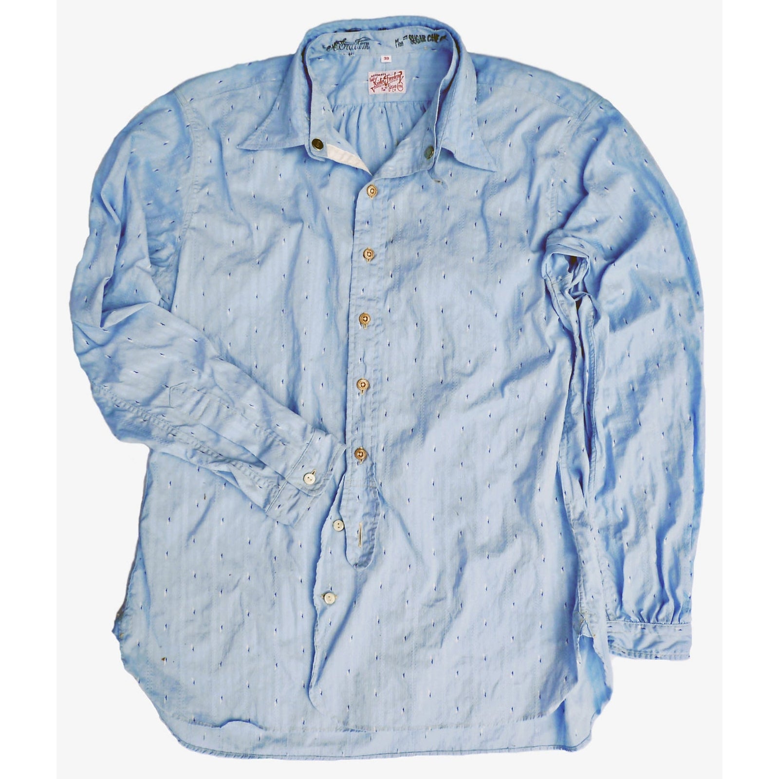 Chemise Fantaisie Bleu Warehouse Last One Size 35
