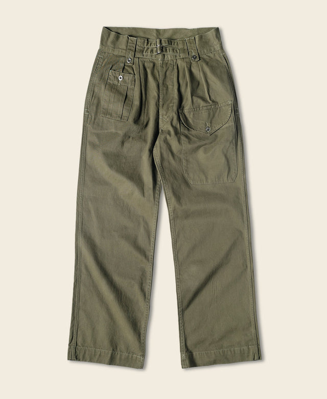 1943 British Army KD & JG Gurkha Bermuda Pants - Olive
