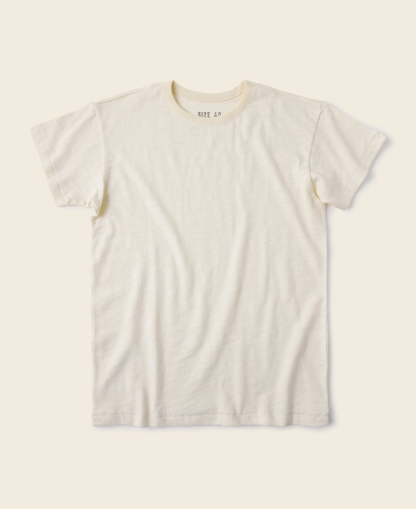 1940s USN Slub Cotton Crew T-Shirt