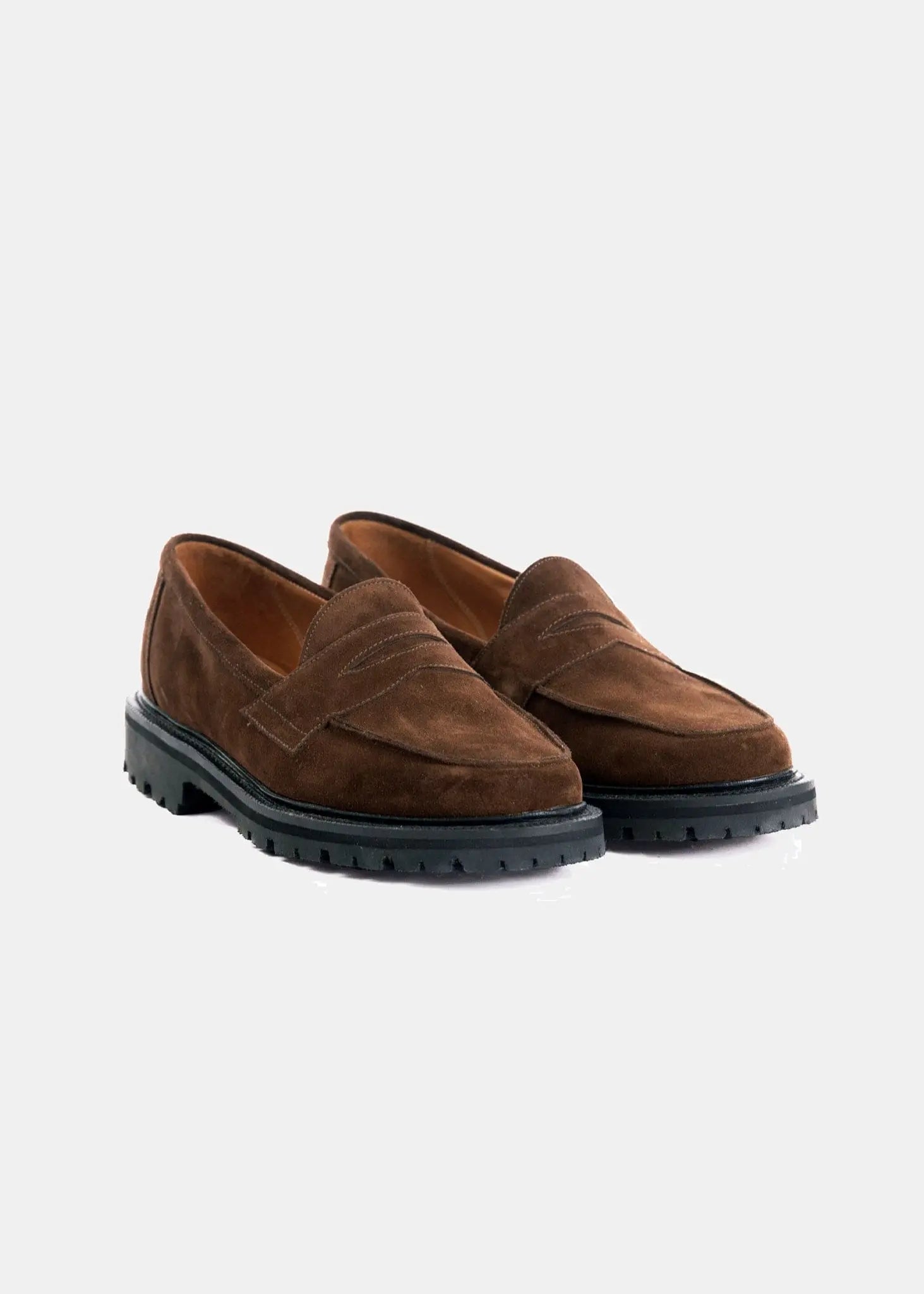 Men's Robert Loafers Brown Suede