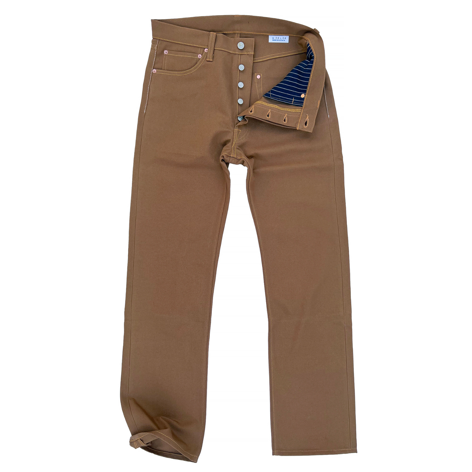 Californian Lot64 - "Frontier Duck Canvas" - Rust Brown
