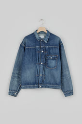 Single Pocket Denim Jacket