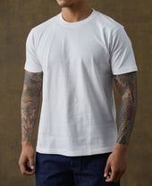 9 oz Cotton Tubular T-Shirt - White