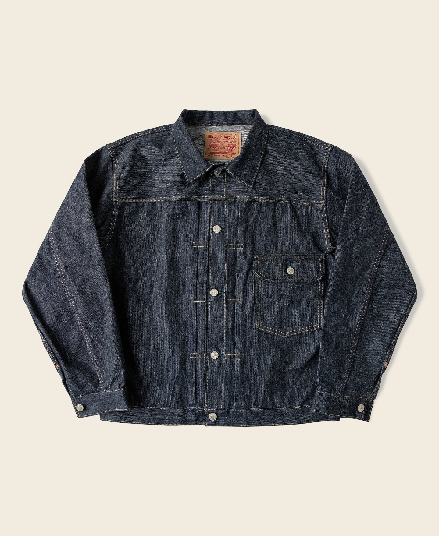Lot 37806XX 1937 Type 1 Selvedge Denim Jacket