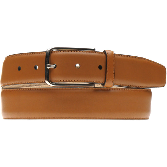 Herring Westminster II Belt in tan calf silver buckle