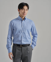 TOKYO SLIM FIT Button Down Flannel Oxford