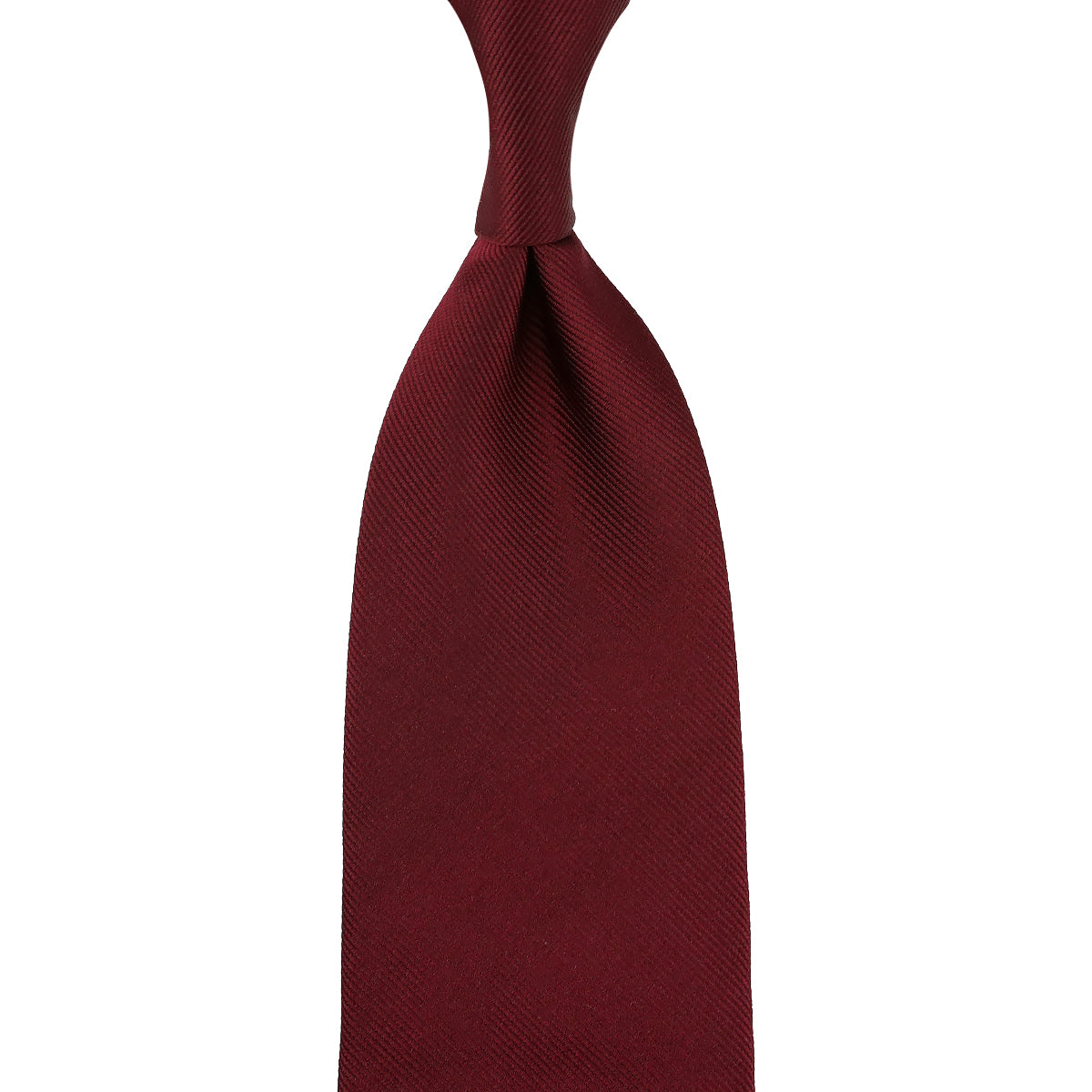 Plain Japanese Jacquard Silk Tie Hand Rolled
