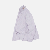 Og Striped Oxford Oversized Shirt Purple