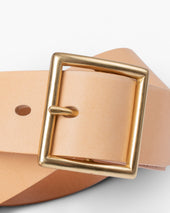 OGL Vintage 1.75" Leather Belt - Natural