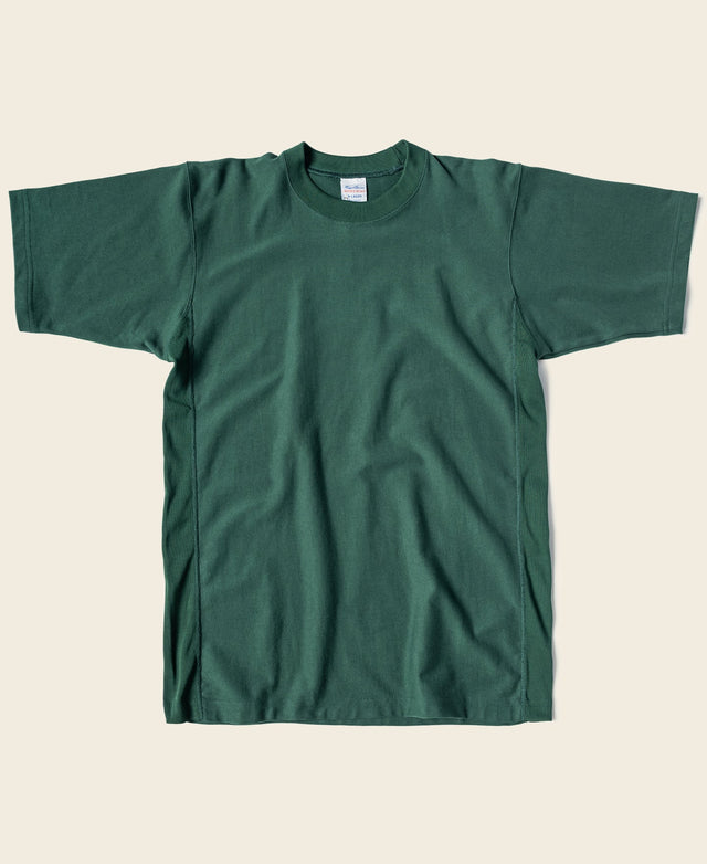 10.6 oz Reverse Weave T-Shirt - Green