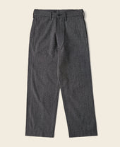 1940s Covert Salt & Pepper Trousers
