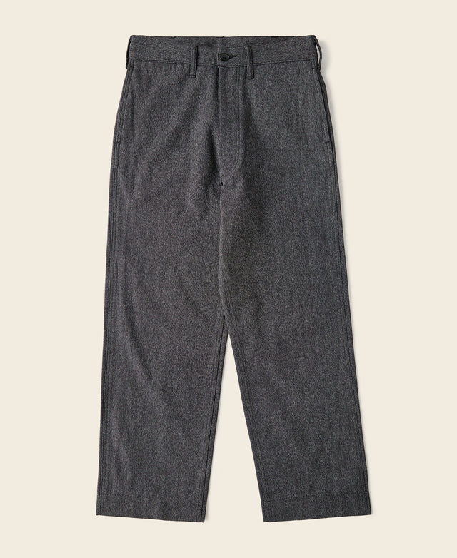 1940s Covert Salt & Pepper Trousers