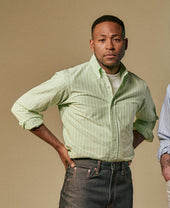 Vintage Ivy Blazer Stripe Oxford Shirt