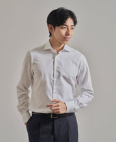 Tokyo Slim Fit Italian Spread Sea Island Cotton Twill