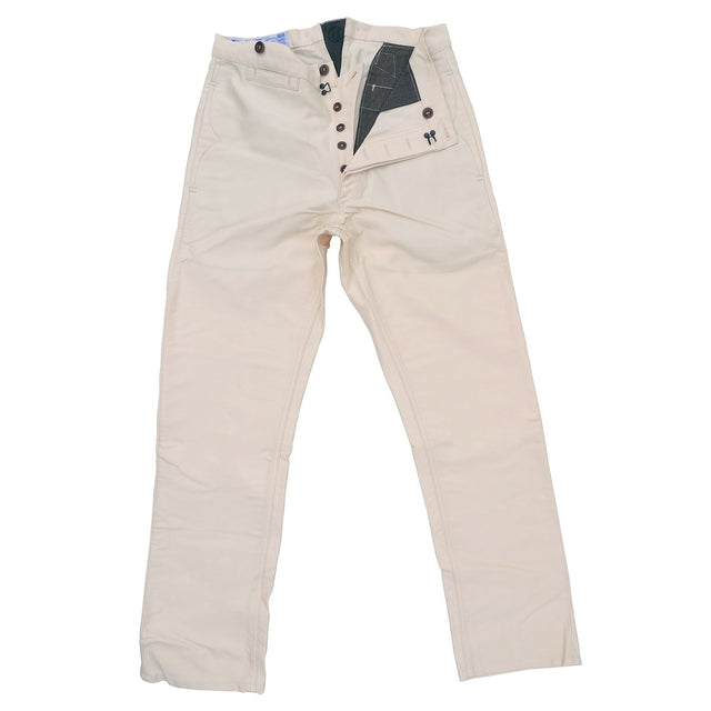 Pantalon Peau de Diable - Creme - Warehouse