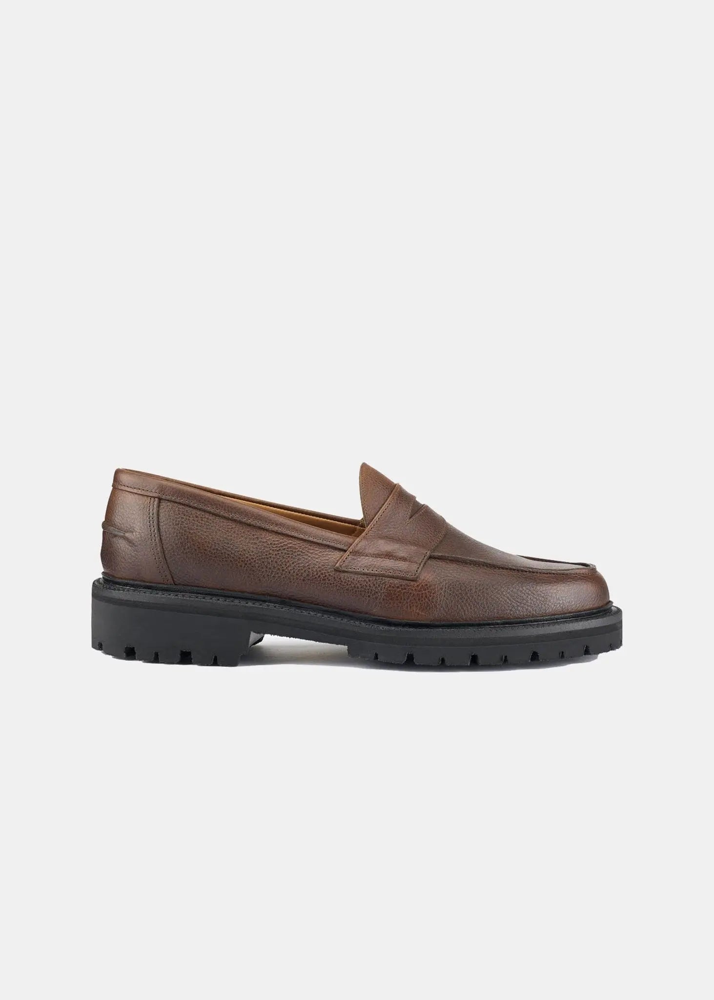 Men's Robert Loafers Brown Leather