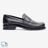 Unlined Moccasin - Noir - Armin Last - RTW