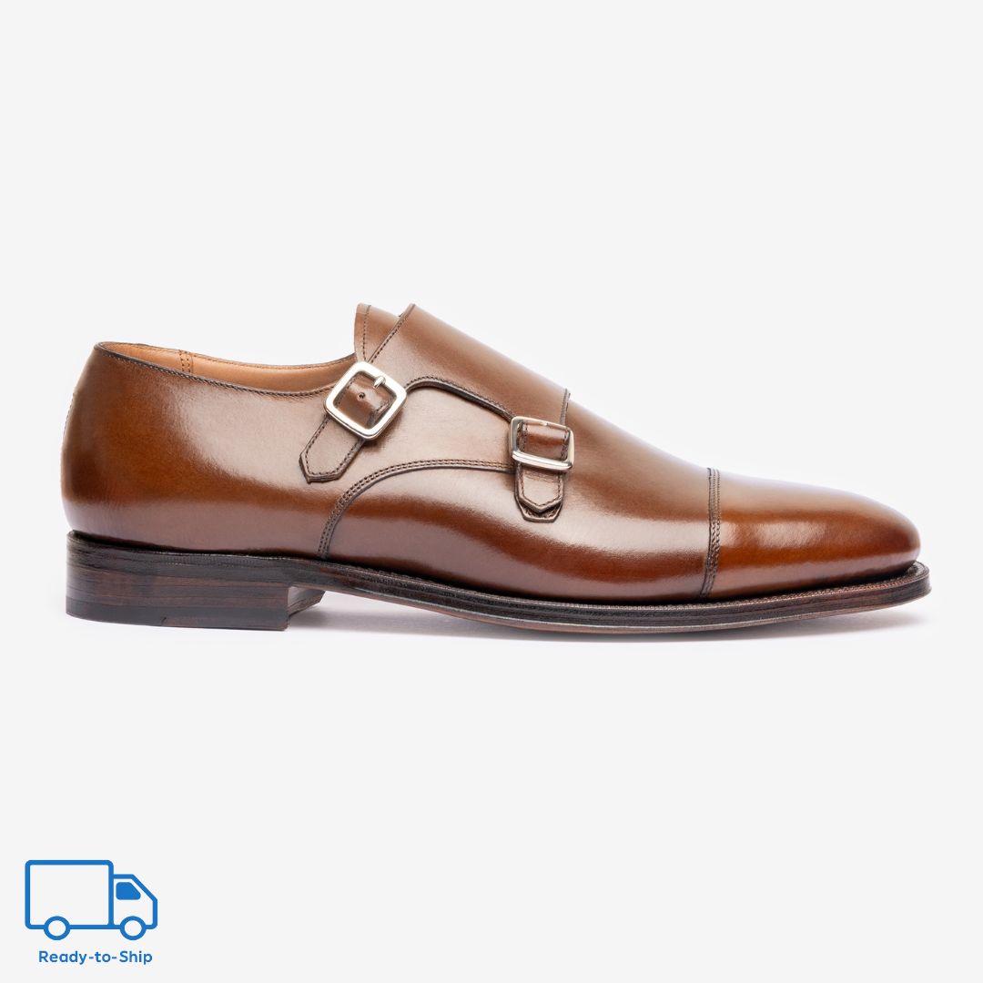 Double Monk - Brown - Zip Last - RTW