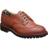 Trickers Keswick (rubber) mens rubber-soled brogues in c shade gorse calf