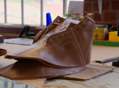 GORAL x Rose Anvil Monkey Boots - Horween Chromexcel Natural Leather - PRE ORDER