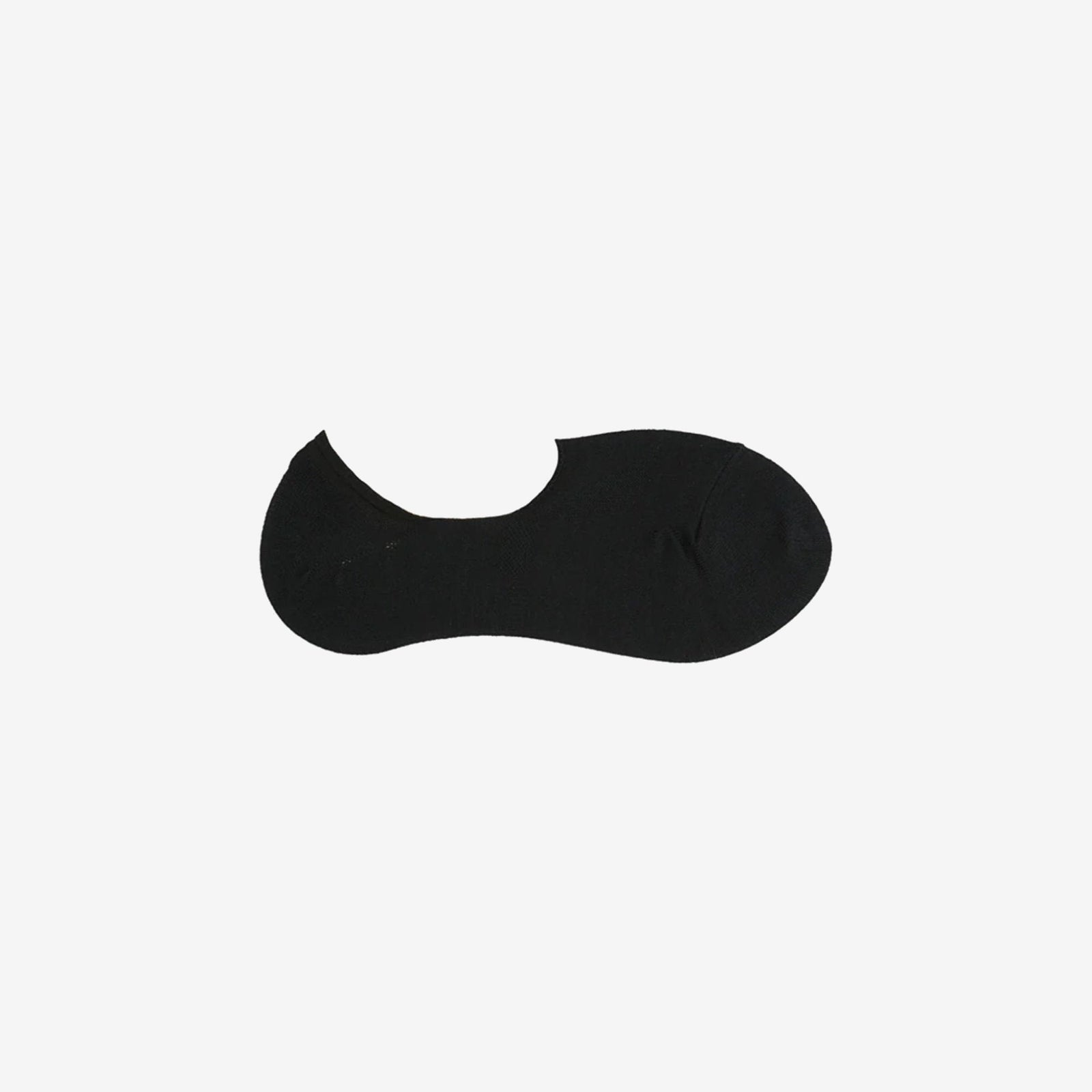 Comfort Fit No-Show Socks - Black - by Tabio
