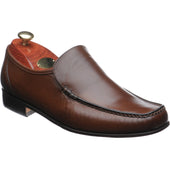 Barker Javron mens loafers in brown calf