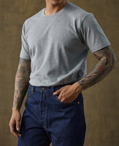 9 oz Cotton Tubular T-Shirt - Gray