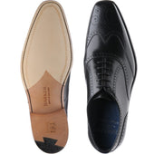 Barker Johnny mens brogues in black calf