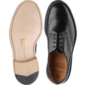 Trickers Bourton mens brogues in espresso calf