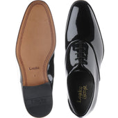 Loake Patent mens in black patent