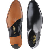 Herring Wilson mens Chelsea boots in black calf