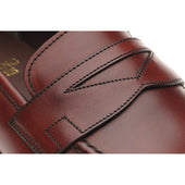 Herring Charlton mens loafers in hazelnut calf